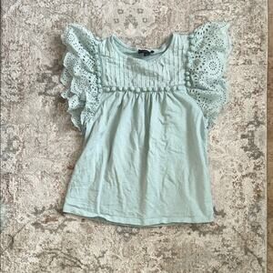J. Crew Ruffle Sleeve